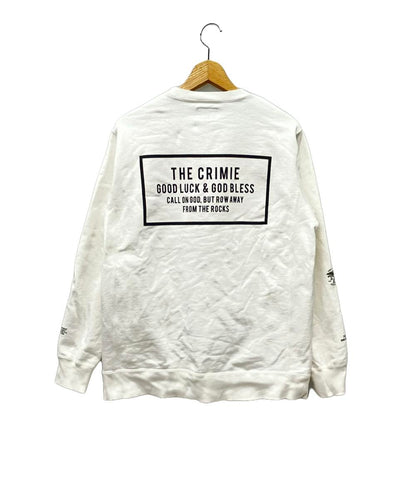 クライミー ロゴ長袖スウェット クール ポケット メンズ SIZE XXL (XL) CRIMIE