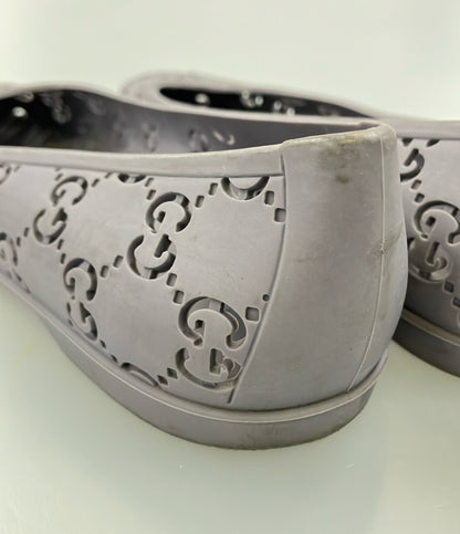 GUCCI ラバーフラットパンプス GG レディース SIZE 38 (25cm) グッチ