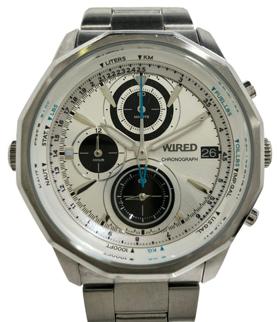 SEIKO 腕時計 ワイアード WIRED クオーツ シルバー VK67-K090 メンズ セイコー