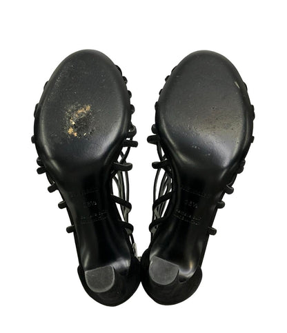 HERMES サンダル スウェード ゴールド金具 レディース SIZE 36.5 (24cm) エルメス