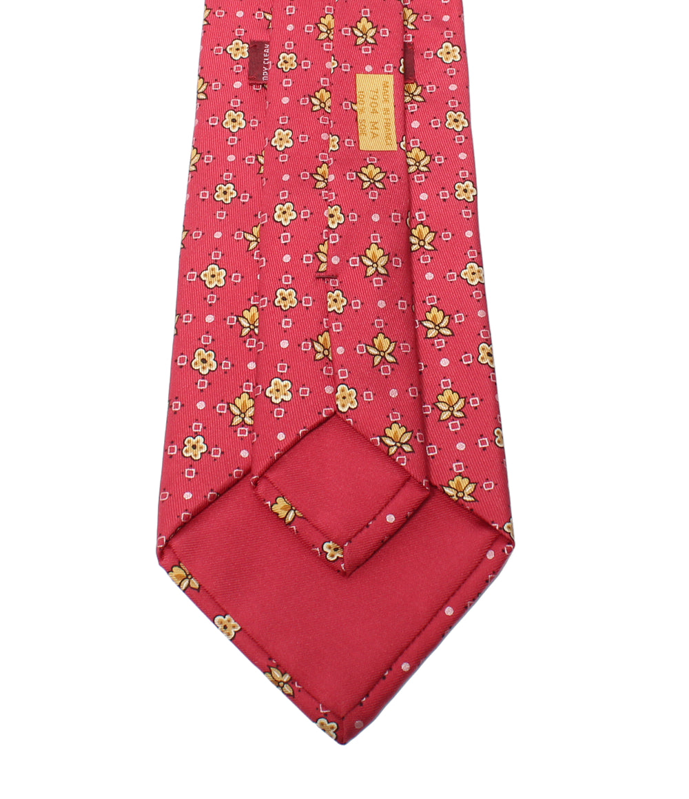 美品 HERMES ネクタイ シルク100％ 花柄 メンズ エルメス – Rehello by