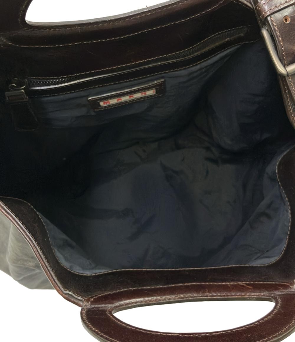 マルニ 2WAY ハンドバッグ ショルダーバッグ 斜め掛け バルーンバッグ レディース MARNI