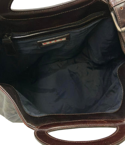 マルニ 2WAY ハンドバッグ ショルダーバッグ 斜め掛け バルーンバッグ レディース MARNI