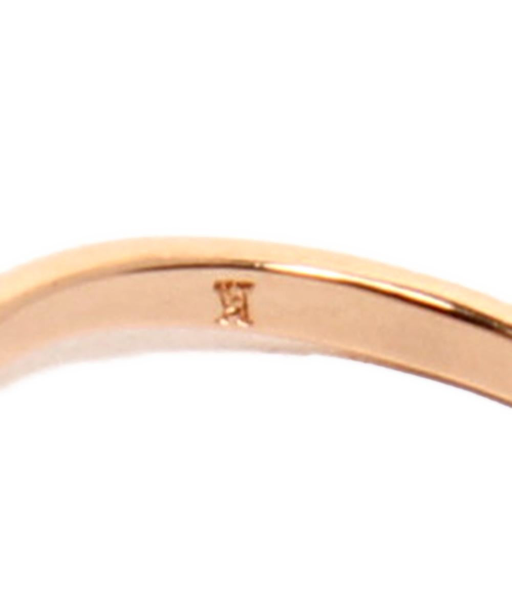 美品 VENDOME AOYAMA リング 指輪 K10 ダイヤ 1P レディース SIZE 9号 ヴァンドームアオヤマ