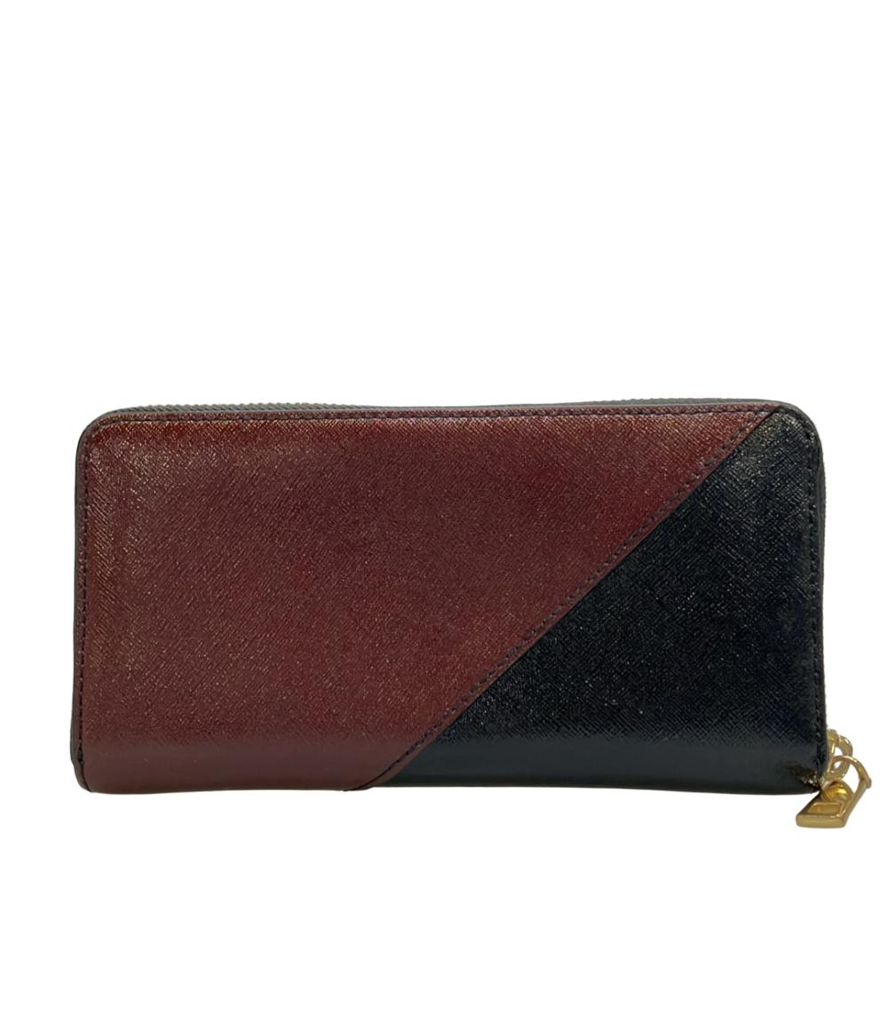 MARC JACOBS ラウンドファスナー長財布 レザー レディース マーク