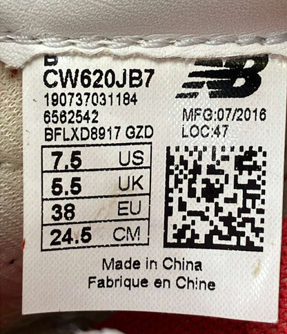 NEW BALANCE ローカットスニーカー CW620JB7 レディース SIZE 24.5 ニューバランス