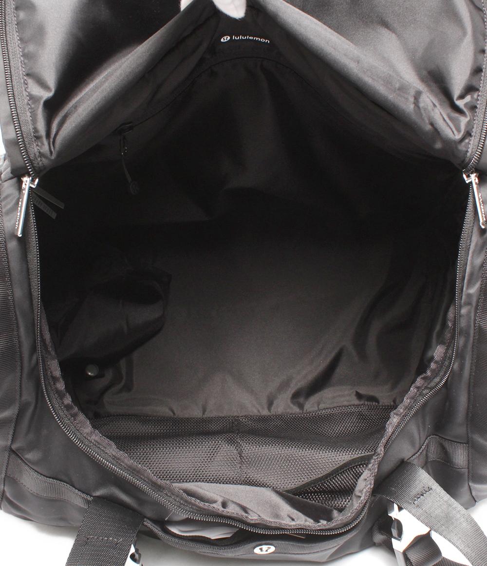 美品 lululemon 2way ボストンバッグ ショルダーバッグ 斜め掛け ナイロン レディース ルルレモン