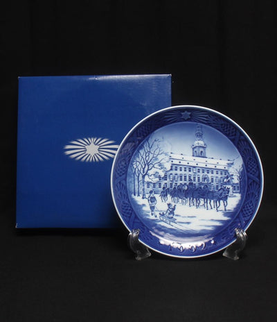 美品 ロイヤルコペンハーゲン イヤープレート 飾り皿 18cm 1992 Royal Copenhagen