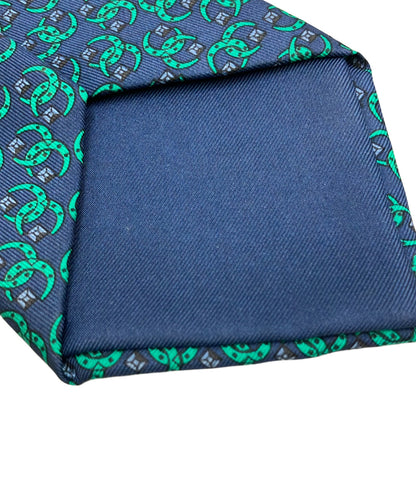 美品 HERMES ネクタイ シルク100% メンズ エルメス