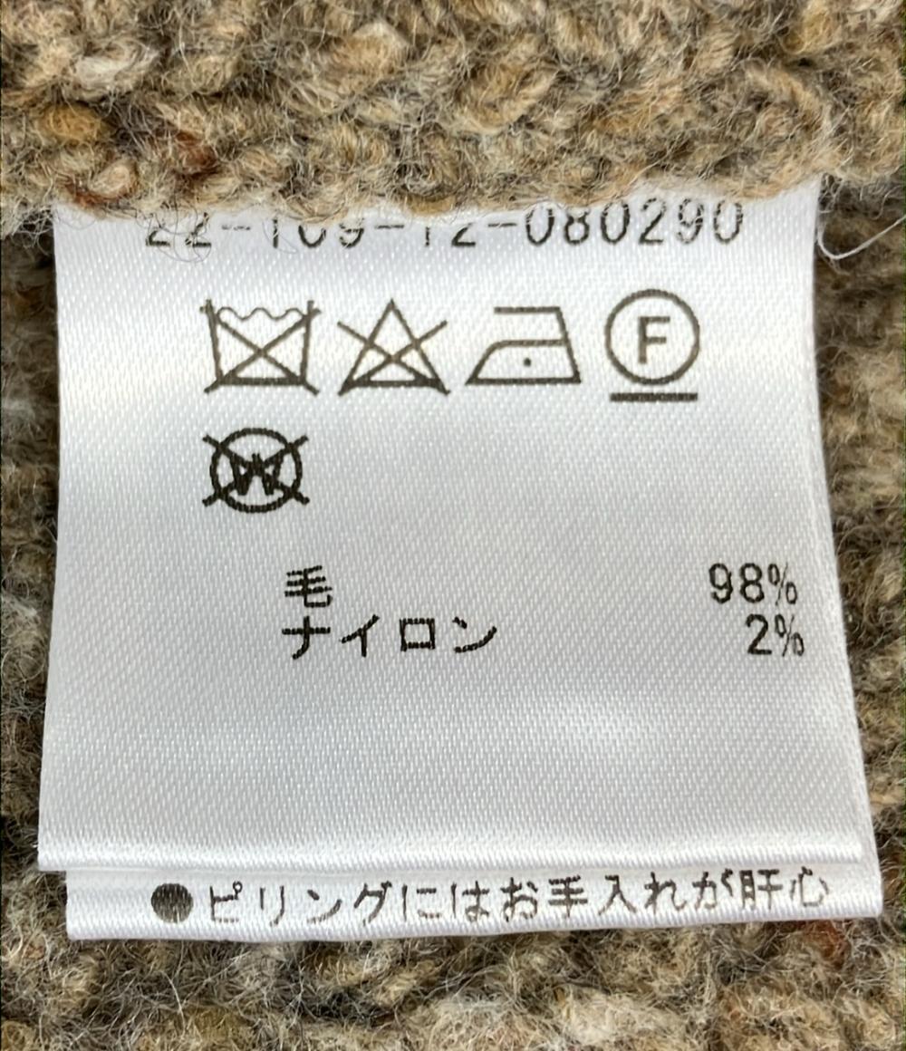 ESTNATION 長袖ニット ジオメトリックジャガードニット 22-109-12-080290 レディース SIZE F (M) エストネーション