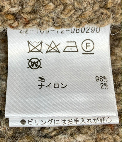 ESTNATION 長袖ニット ジオメトリックジャガードニット 22-109-12-080290 レディース SIZE F (M) エストネーション