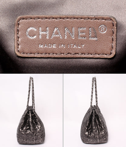 CHANEL チェーントートバッグ ショルダーバッグ 肩掛け シルバー金具 13番台 レディース シャネル