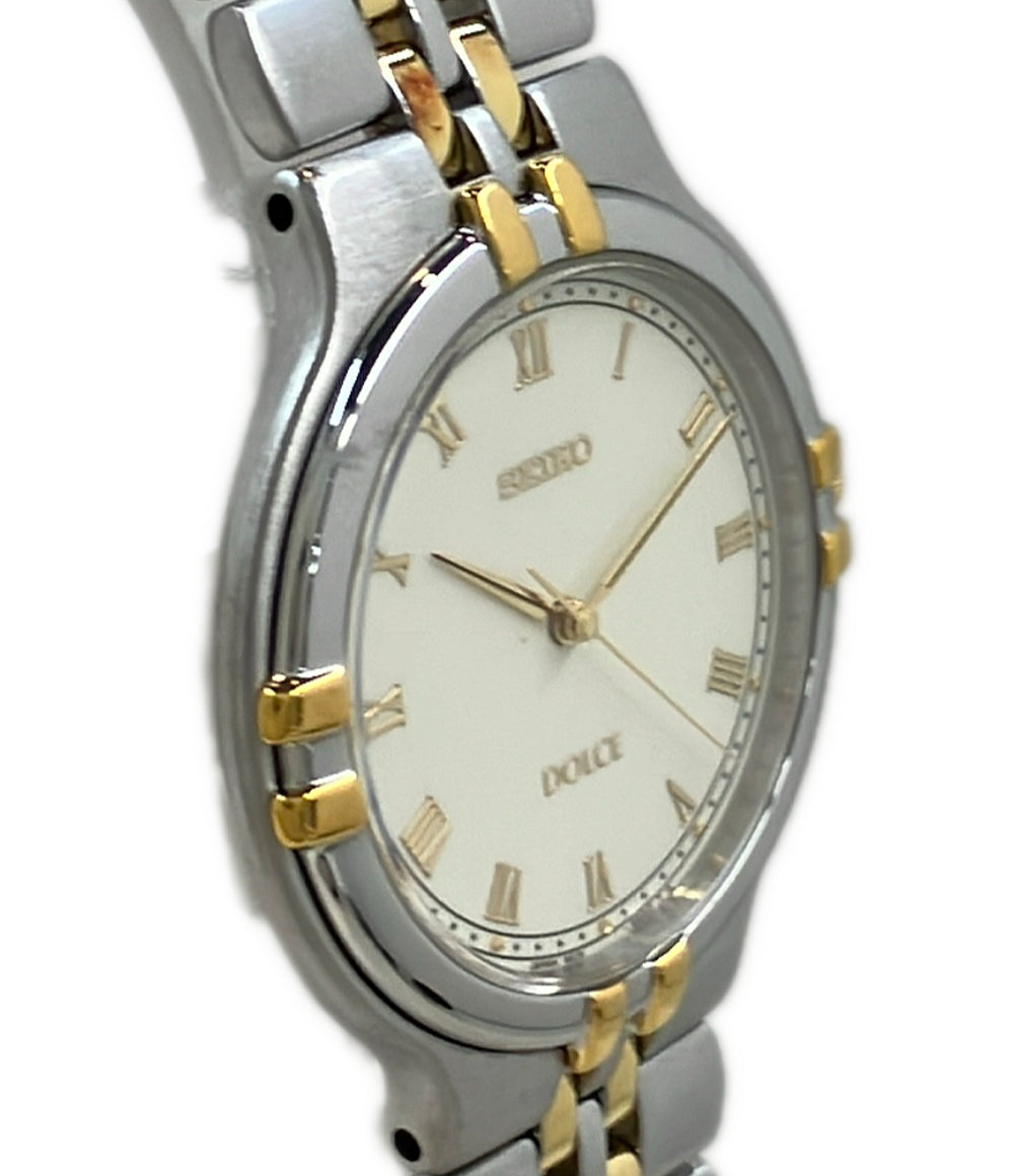 SEIKO 腕時計 ドルチェ DOLCE クオーツ 5E31-6E40 メンズ セイコー
