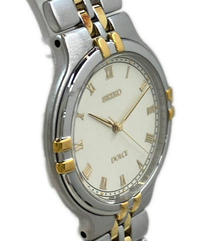 SEIKO 腕時計 ドルチェ DOLCE クオーツ 5E31-6E40 メンズ セイコー