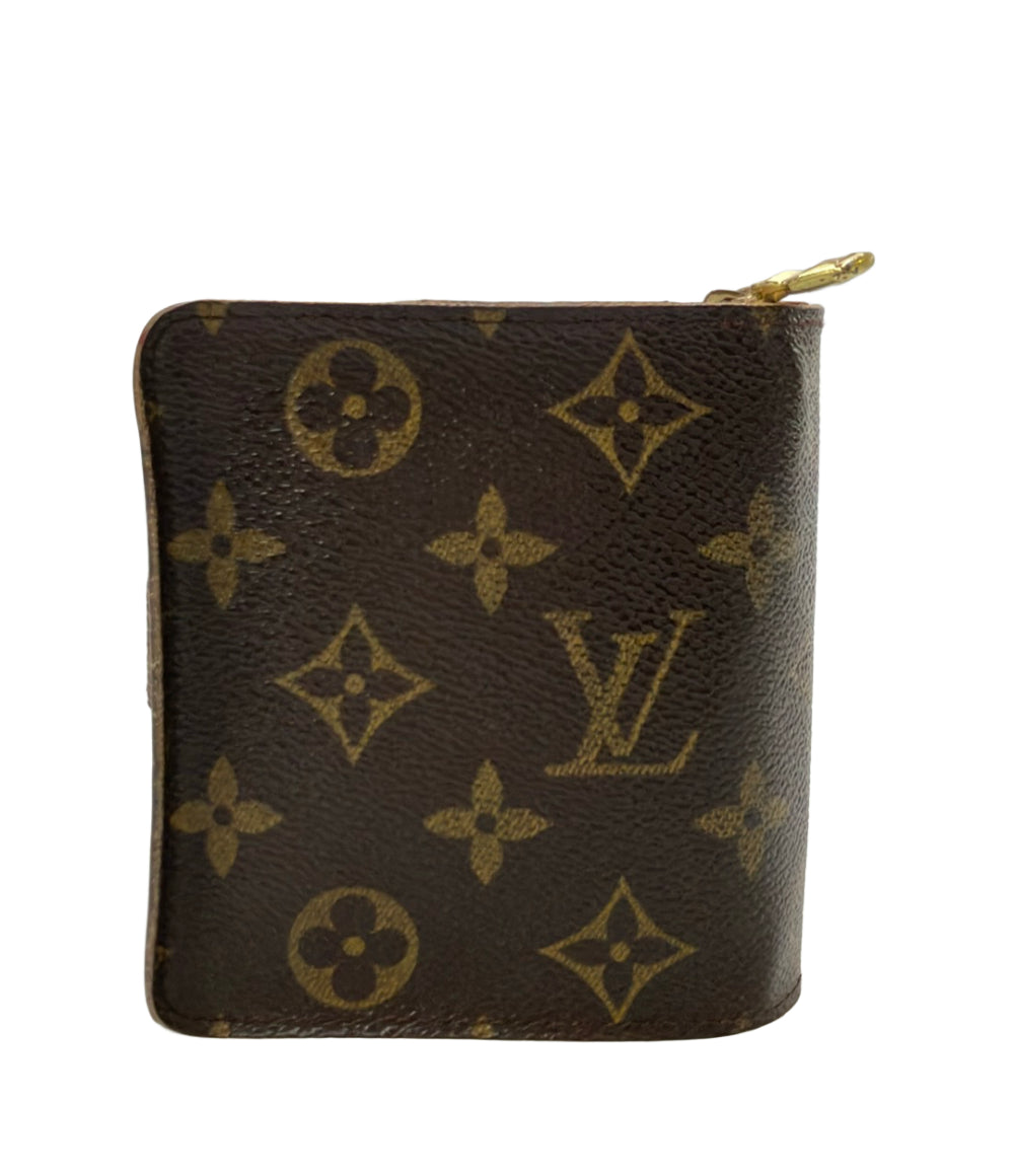 LOUIS VUITTON 二つ折り財布 コンパクトジップ モノグラム M61667 レディース ルイ・ヴィトン