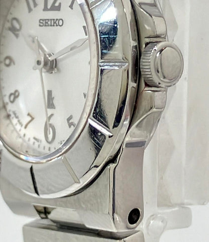 SEIKO 腕時計 lk ルキア クオーツ シルバー 4N21-1130 レディース セイコー