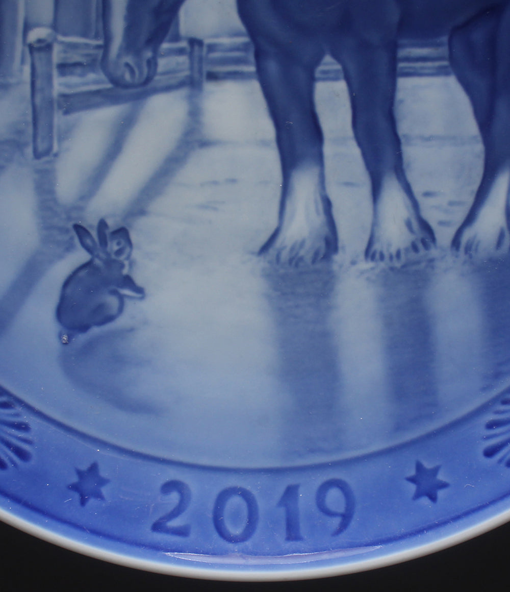 Royal Copenhagen イヤープレート 飾り皿 18cm 2019 ロイヤルコペンハーゲン