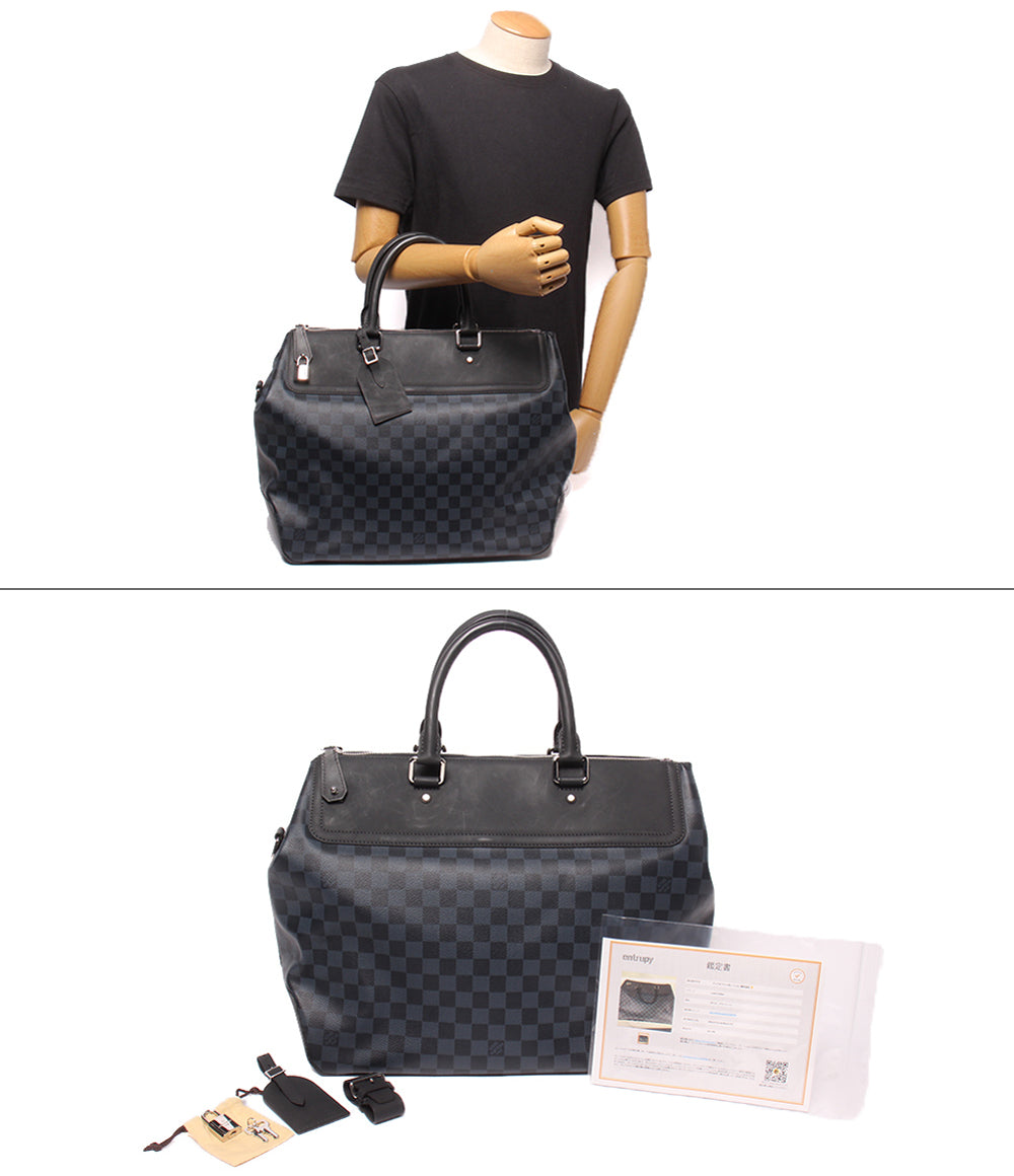 LOUIS VUITTON ボストンバッグ ネオ グリニッジ PM ダミエ コバルト N41355 メンズ ルイ・ヴィトン