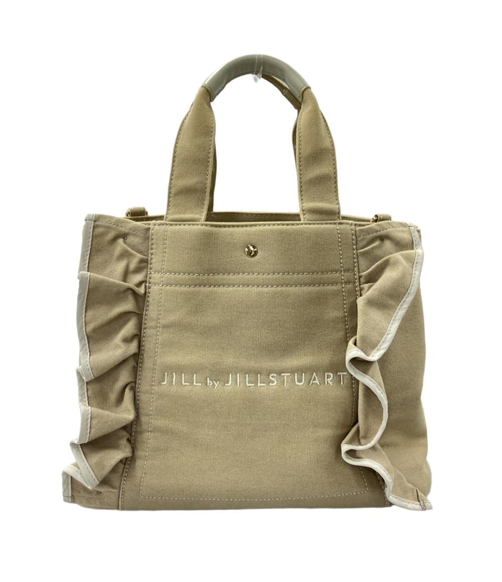 ジルバイジルスチュアート フリルキャンバストートバッグ レディース JILL by JILLSTUART