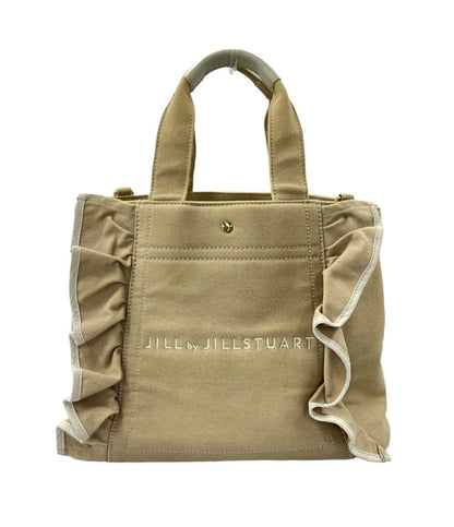 ジルバイジルスチュアート フリルキャンバストートバッグ レディース JILL by JILLSTUART
