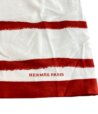 エルメス 半袖Tシャツ ボーダー柄 レディース SIZE SM HERMES