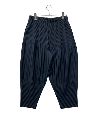 HOMME PLISSE ISSEY MIYAKE イージーパンツ ロング BASIC pleated tapered pants HP55JF153 メンズ SIZE 2 (M) オム プリッセ イッセイミヤケ