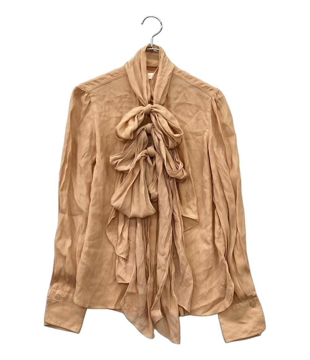 シーバイクロエ 長袖 リボンブラウス レディース SIZE 36 SEE BY CHLOE