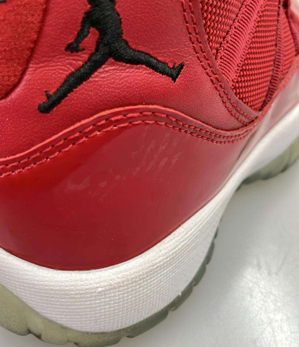 NIKE ミドルカットスニーカー AIR JORDAN 11 RETRO 378038-623 キッズ SIZE 22.5 (M) ナイキ