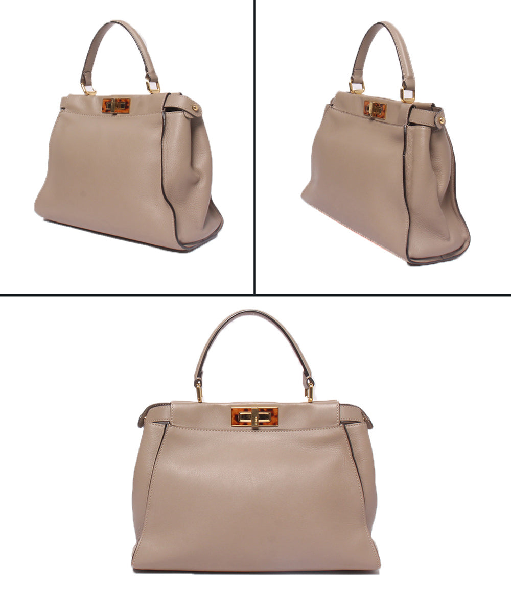 FENDI 2wayハンドバッグ ショルダーバッグ 斜め掛け ピーカブー ミディアム 8BN290 レディース フェンディ