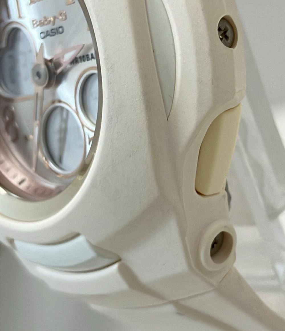 カシオ 腕時計 BABY-G クオーツ シルバー BG-90G レディース CASIO