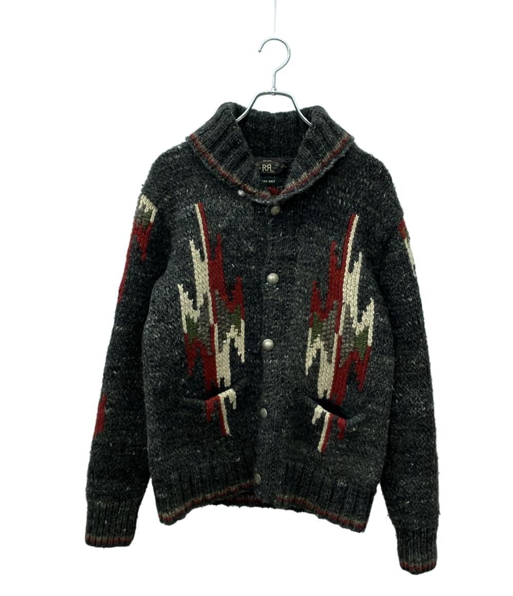 RRL 長い カーディガン ハンドニット ウール シルク 19AW メンズ SIZE 170 92A (S) ダブルアールエル