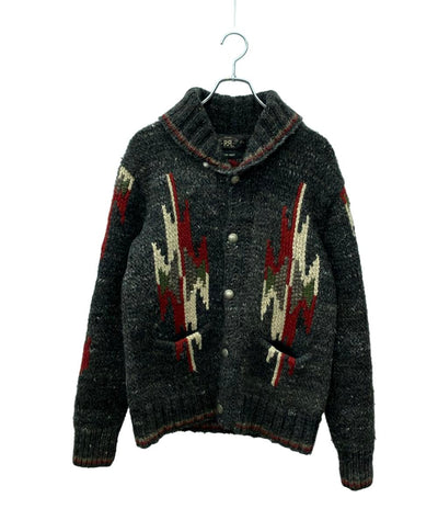 RRL 長い カーディガン ハンドニット ウール シルク 19AW メンズ SIZE 170 92A (S) ダブルアールエル
