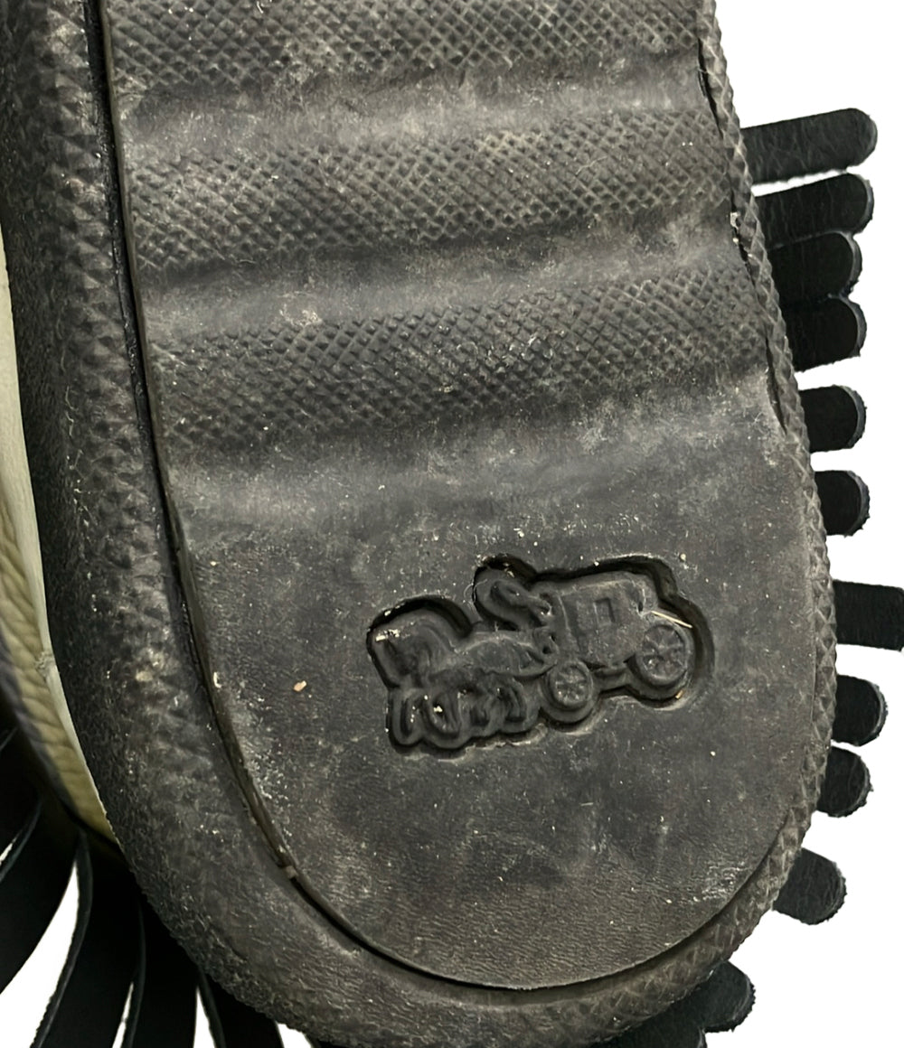 COACH ハイカットスニーカー Roccasin Cut Out Sneaker Q9166