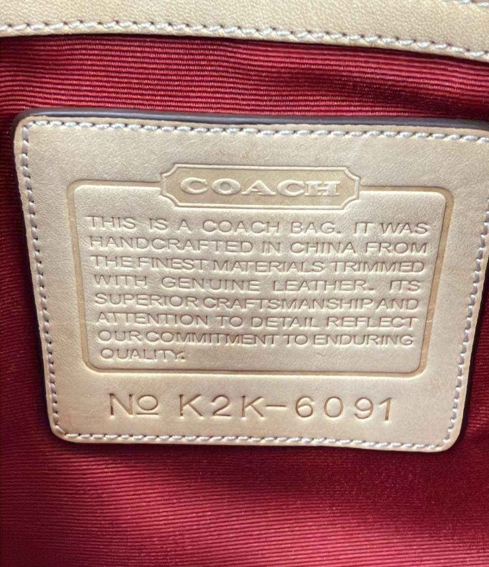 コーチ ショルダーバッグ 肩掛け シグネチャー 6091 レディース COACH