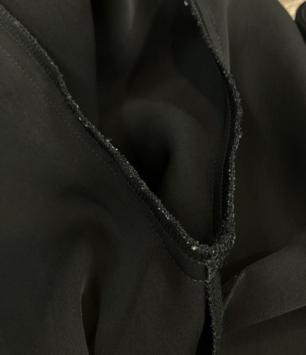 YOKO CHAN 半袖 ワンピース Vネック レイヤードドレス YCD-318-407 レディース SIZE 38 (S) ヨーコ チャン