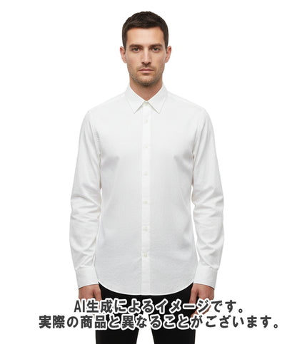 Christian Dior 長袖シャツ  コットン オブリーク 総柄 トップス 013C502A4743 メンズ SIZE 38 (M) クリスチャンディオール