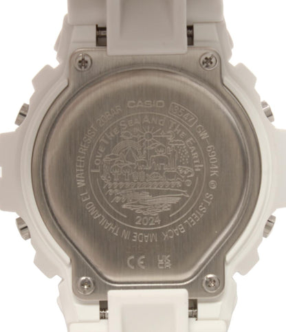 美品 カシオ 腕時計 イルカクジラ Love The Sea And The Earth G-SHOCK ソーラー GW-6904K-7JR メンズ CASIO