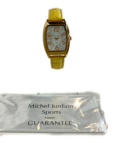 MICHEL JURDAIN 腕時計 ソーラー シェル SL-2100 レディース ミッシェル・ジョルダン