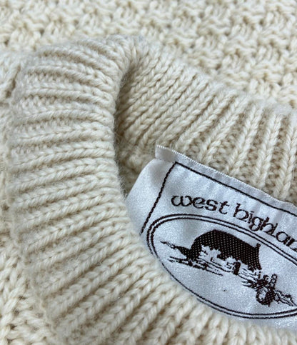 ウエストハイランドウーレンズ ニットベスト メンズ SIZE XL (XL) WEST HIGH LAND WOOLLENS