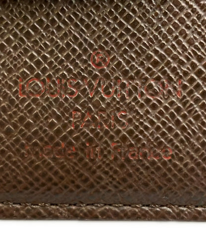 LOUIS VUITTON 二つ折り財布 ポルトフォイユ ヴィエノワ ダミエ エベヌ N61674 メンズ レディース ルイ・ヴィトン