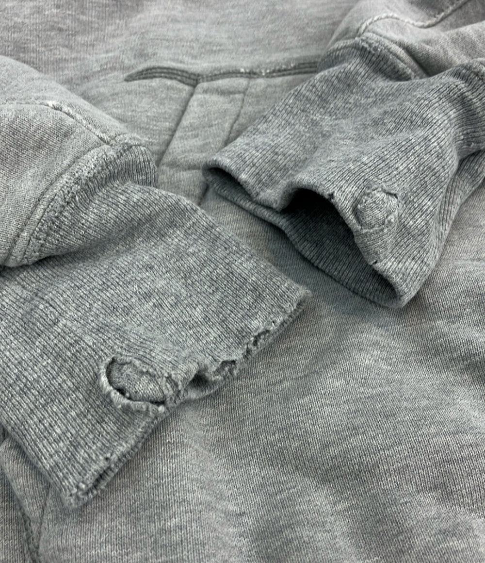 美品 レミレリーフ プルオーバーパーカー ダメージ加工 レディース SIZE M REMI RELIEF