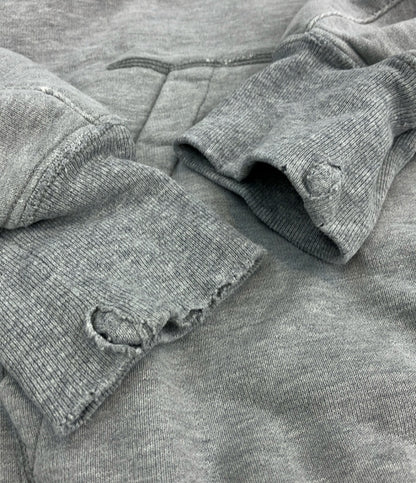 美品 レミレリーフ プルオーバーパーカー ダメージ加工 レディース SIZE M REMI RELIEF