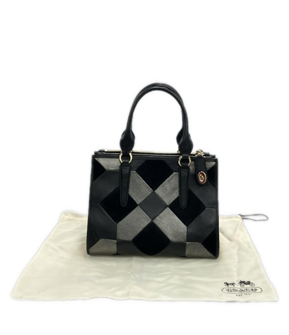COACH ハンドバッグ ショルダーバッグ  2WAY 斜め掛け クロスビー キャリーオール パッチワークレザー 36531 レディース コーチ