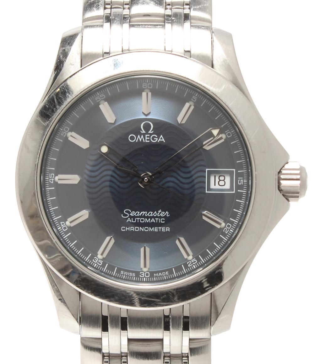 OMEGA 腕時計 シーマスター 120M クロノメーター 自動巻き ネイビー 168.1601 メンズ オメガ