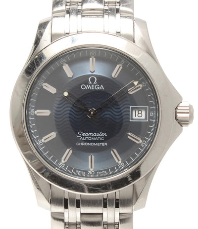 OMEGA 腕時計 シーマスター 120M クロノメーター 自動巻き ネイビー 168.1601 メンズ オメガ