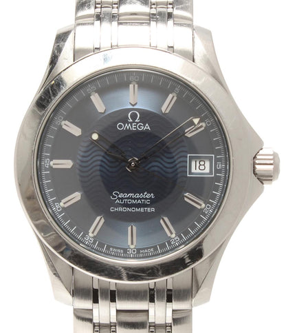 OMEGA 腕時計 シーマスター 120M クロノメーター 自動巻き ネイビー 168.1601 メンズ オメガ