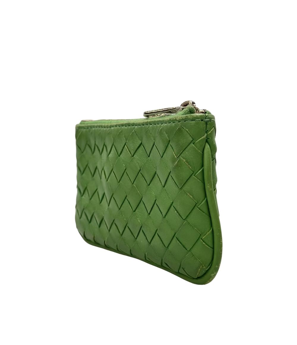 BOTTEGA VENETA コインケース キーリング付き イントレチャート メンズ