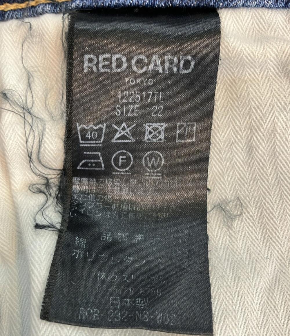 レッドカード デニムパンツ レディース SIZE 22 (XS) RED CARD