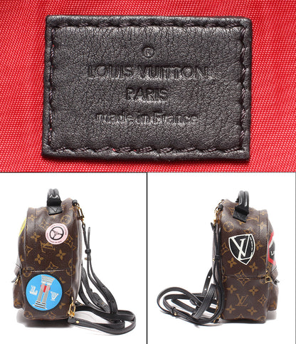 LOUIS VUITTON リュック パームスプリングス バックパック ミニ モノグラム ワールドツアー M42971 レディース ルイ・ヴィトン
