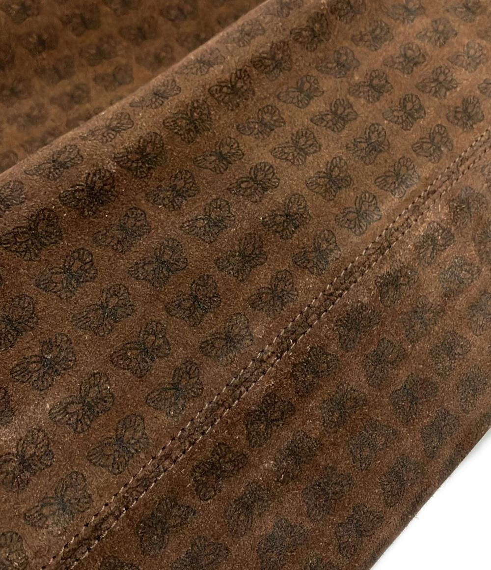 BOTTEGA VENETA トートバッグ バタフライ柄 スエード レディース ボッテガ・ヴェネタ